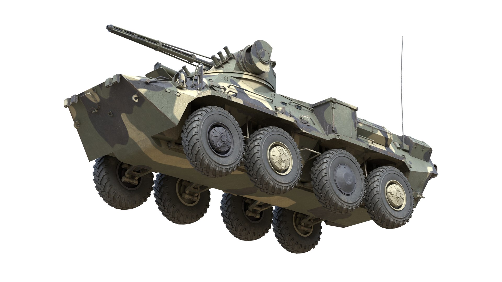 3D BTR 3 Armored Personnel Carrier Model - TurboSquid 2317541