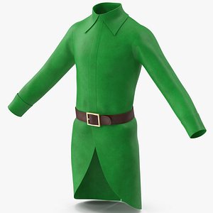 Coat Green with Belt