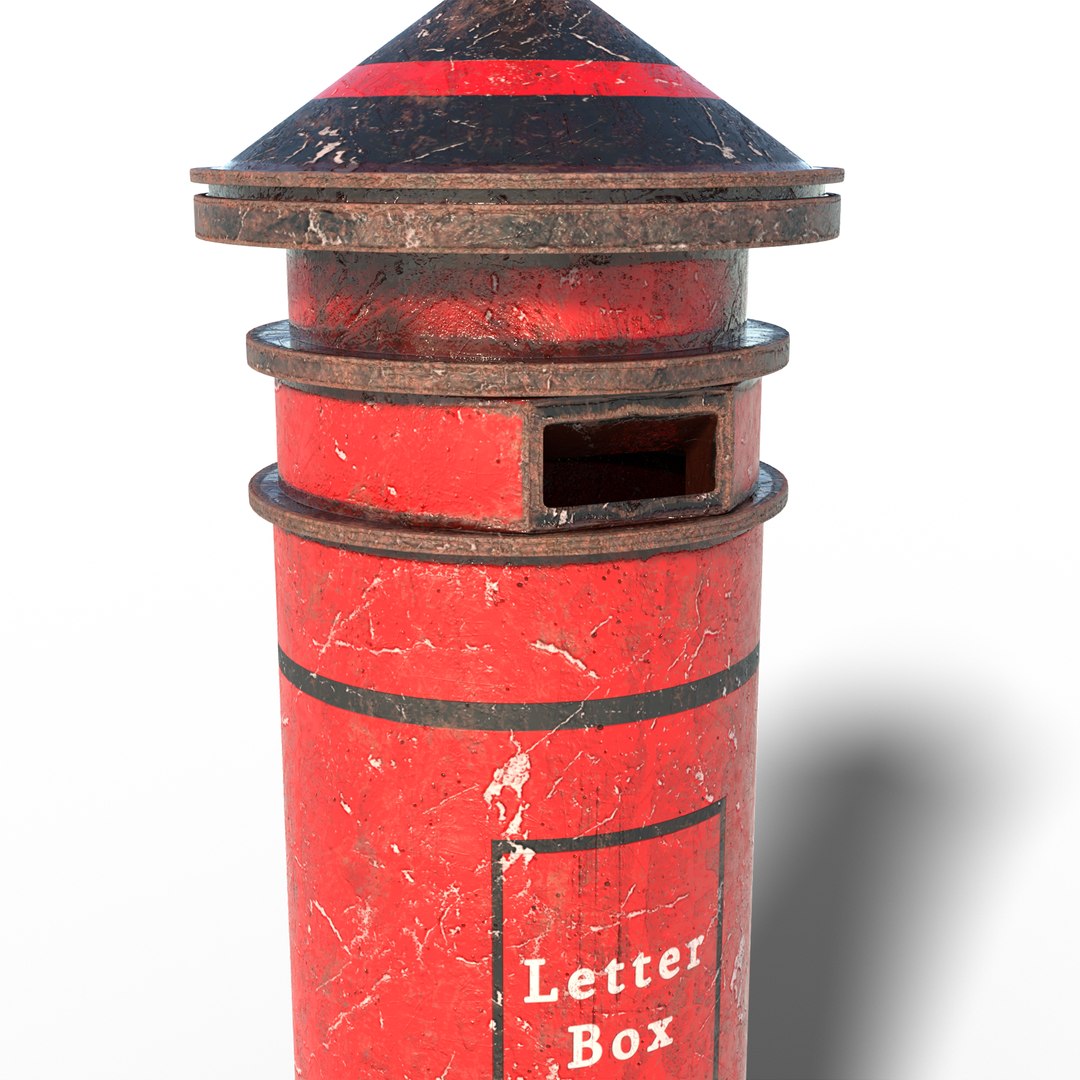 Postbox Mailbox 3D - TurboSquid 2086103