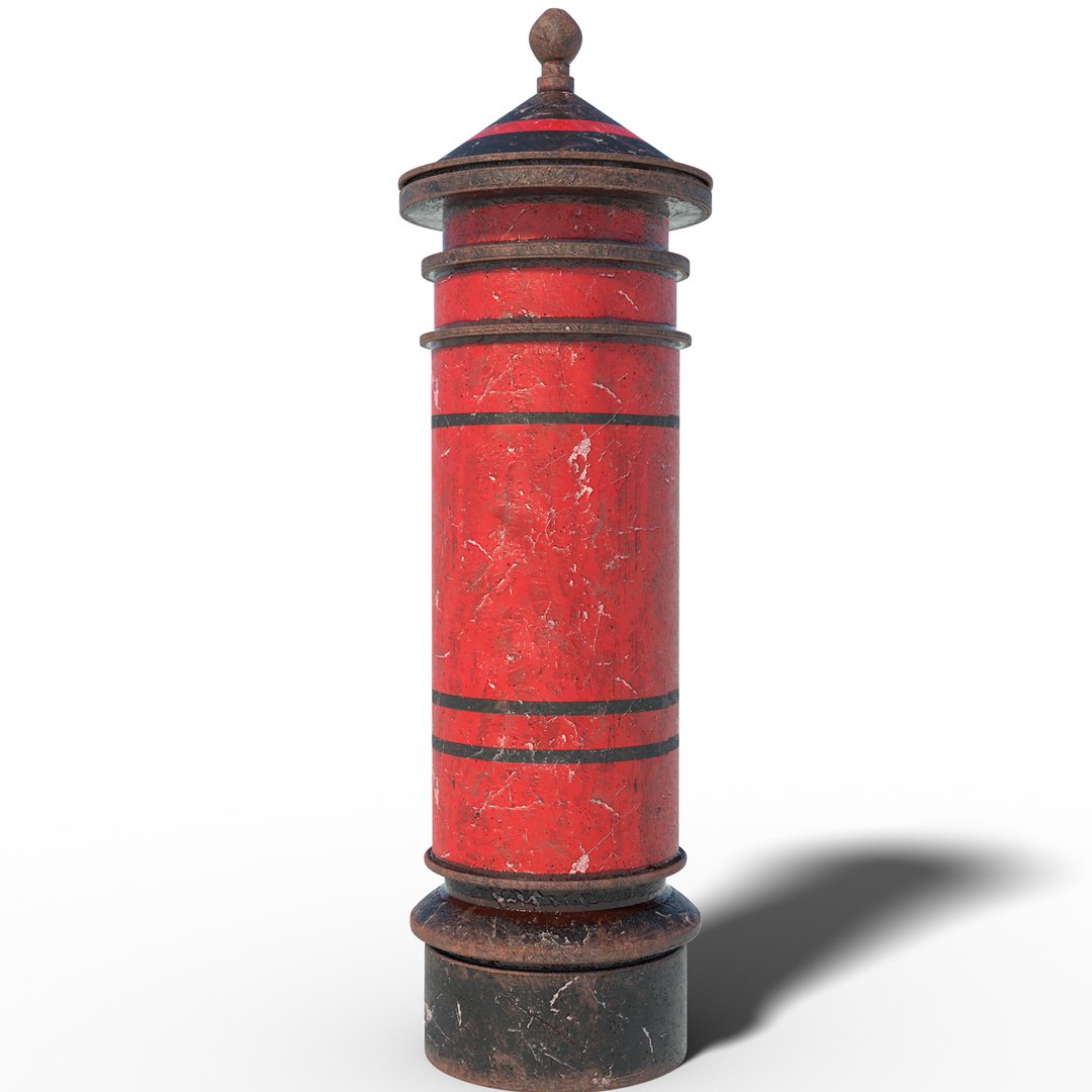 Postbox Mailbox 3D - TurboSquid 2086103