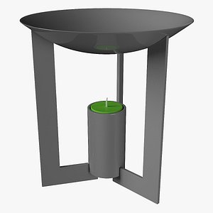candle 3D model