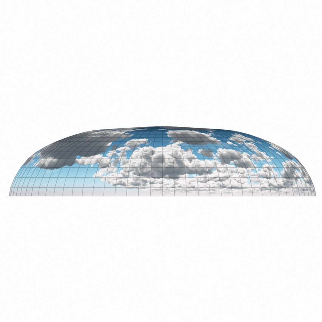 3d sky clouds model