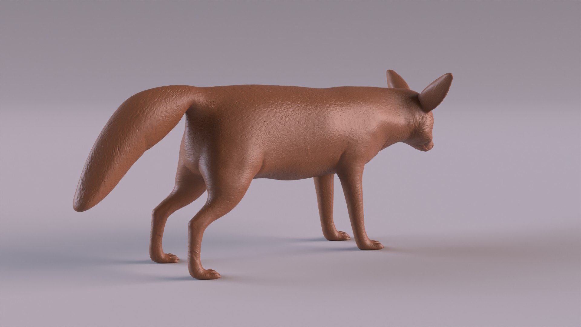 3D Fennec Fox Printable - TurboSquid 2007009