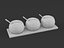porcelain condiment jar spice 3D model