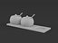 porcelain condiment jar spice 3D model