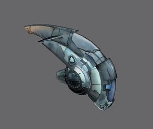 3ds max precrime hovercraft