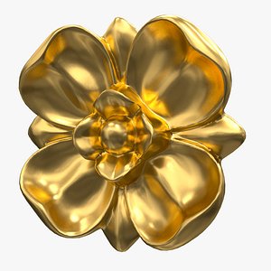 3D Plaster Decorative Bow DS271