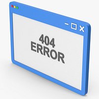 Error 404 Browser Window
