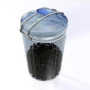3d model frasco pot