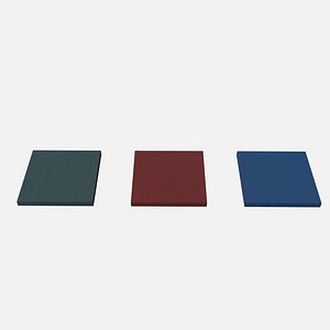 3D Rubber tiles 500x500x40