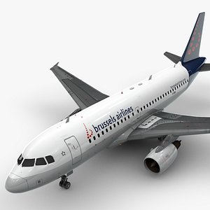AirbusA319-100BRUSSELS AirlinesL1396 model