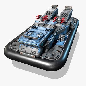 3D WARSHIPS - Hovercraft