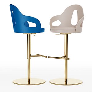 3D model Giorgetti Dora Bar Stool