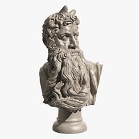 Moses Bust by Michelangelo Buonarroti