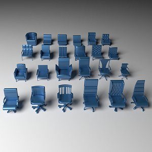 armchair pack - 24 3D