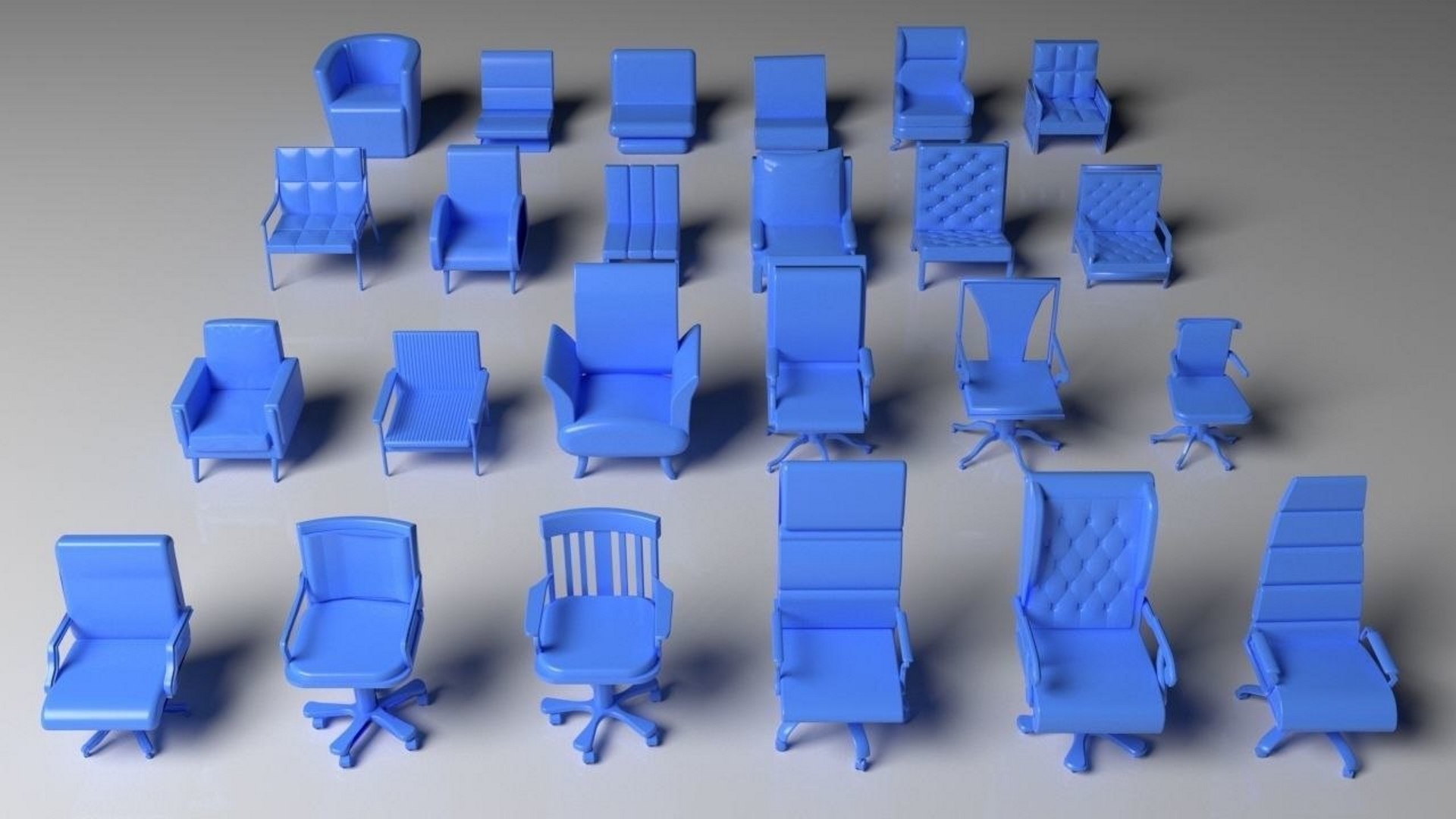 armchair pack - 24 3D https://p.turbosquid.com/ts-thumb/rH/jDLR9N/b1/armchairpack24piecesrender2/jpg/1648745864/1920x1080/fit_q87/bb57006838f717e7cdb2e7218982e2445ffd0199/armchairpack24piecesrender2.jpg
