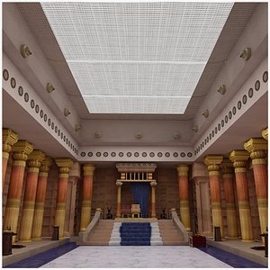 Hyksos Main Hall - Interior 3D model