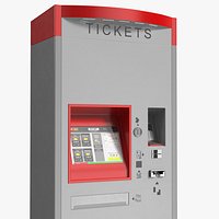 Ticket Vending Machine Grey ICA Traffic