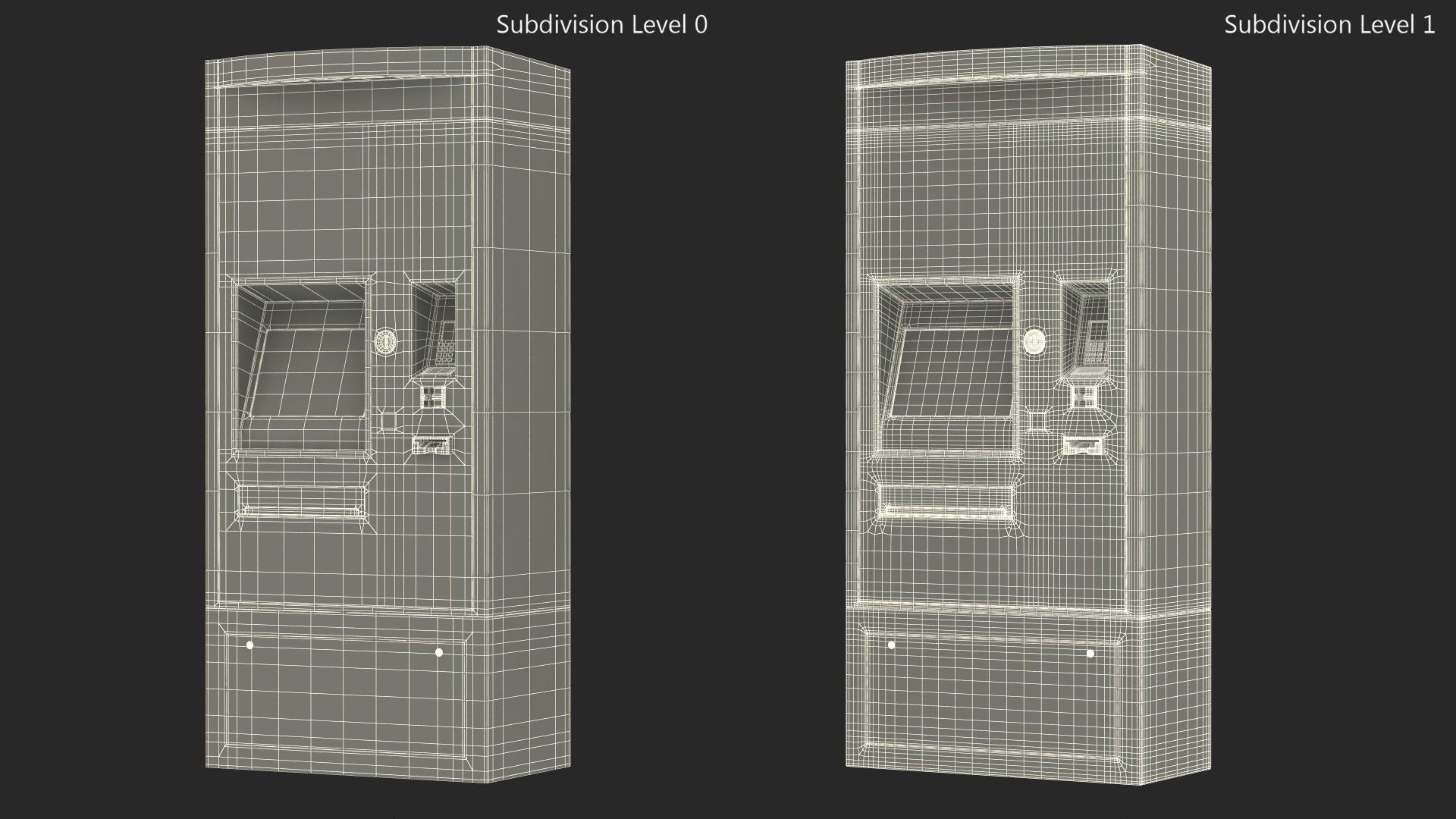 Ticket Vending Machine Grey ICA Traffic Model - TurboSquid 2270640