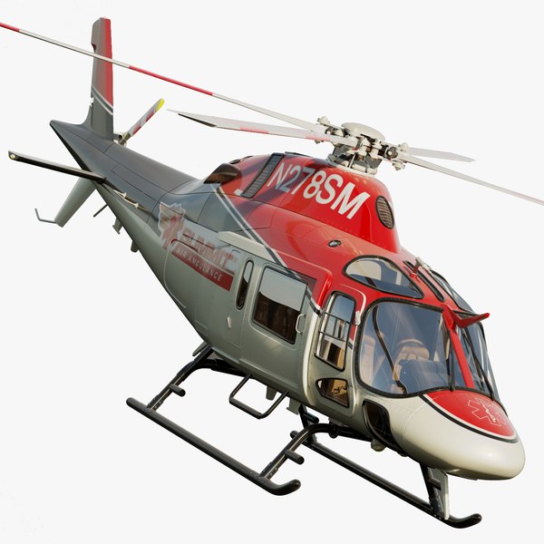 agusta westland aw119kx 3D model