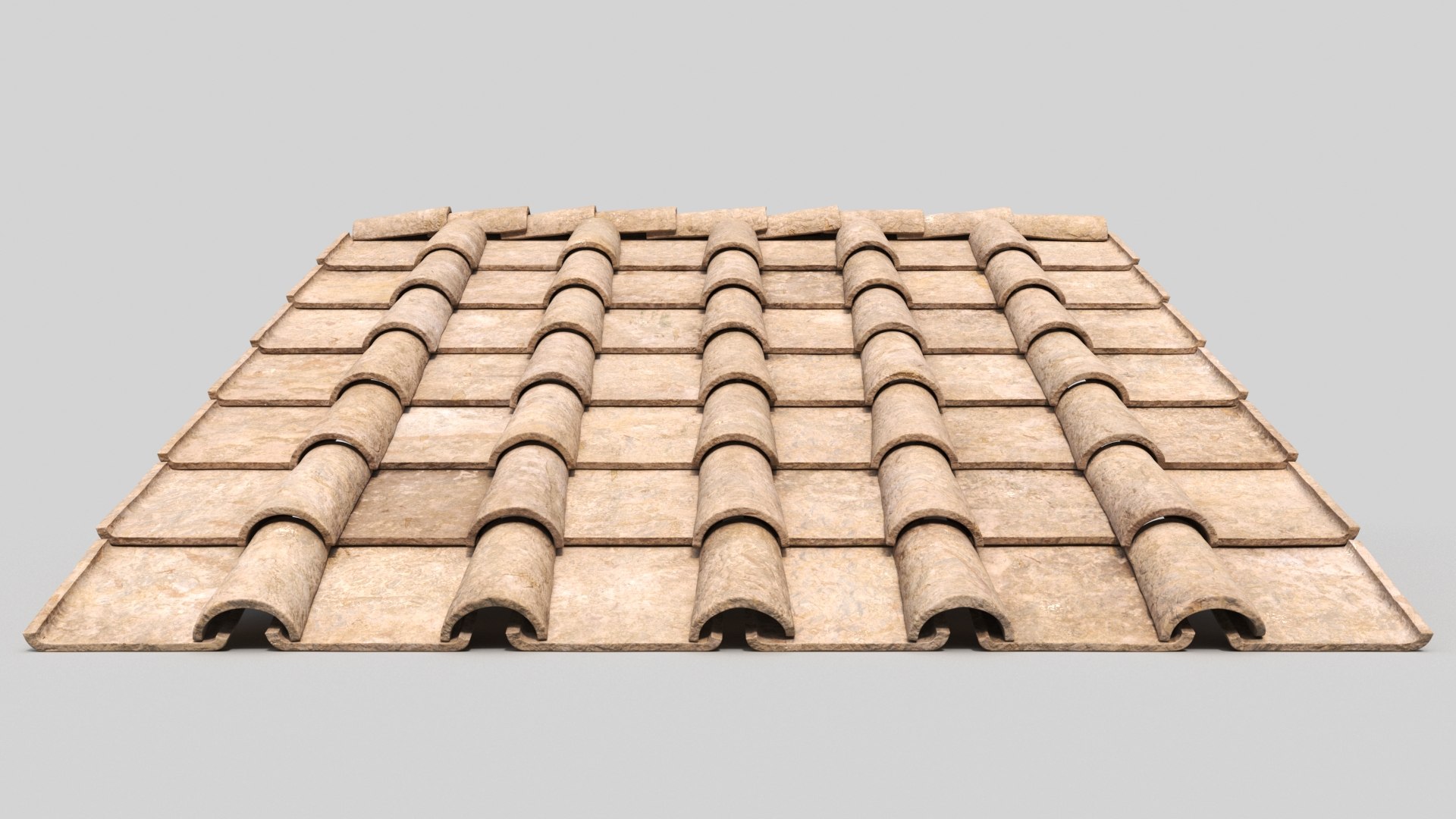 3D Beige Roman Tile Roof https://p.turbosquid.com/ts-thumb/rH/sOMSd0/hU/brtr_back/jpg/1666606113/1920x1080/fit_q87/2f79e21e64e880e0a7eab802c879df9e6d3985c3/brtr_back.jpg