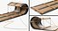 Wooden Sled Toboggan