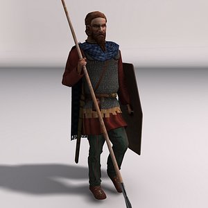 Low-poly Elite Spearman