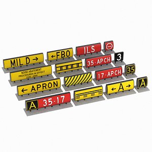 Airport Guidance Signs