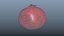 3D fruit pomegranate - photoscanned