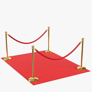 red carpet module 3D model