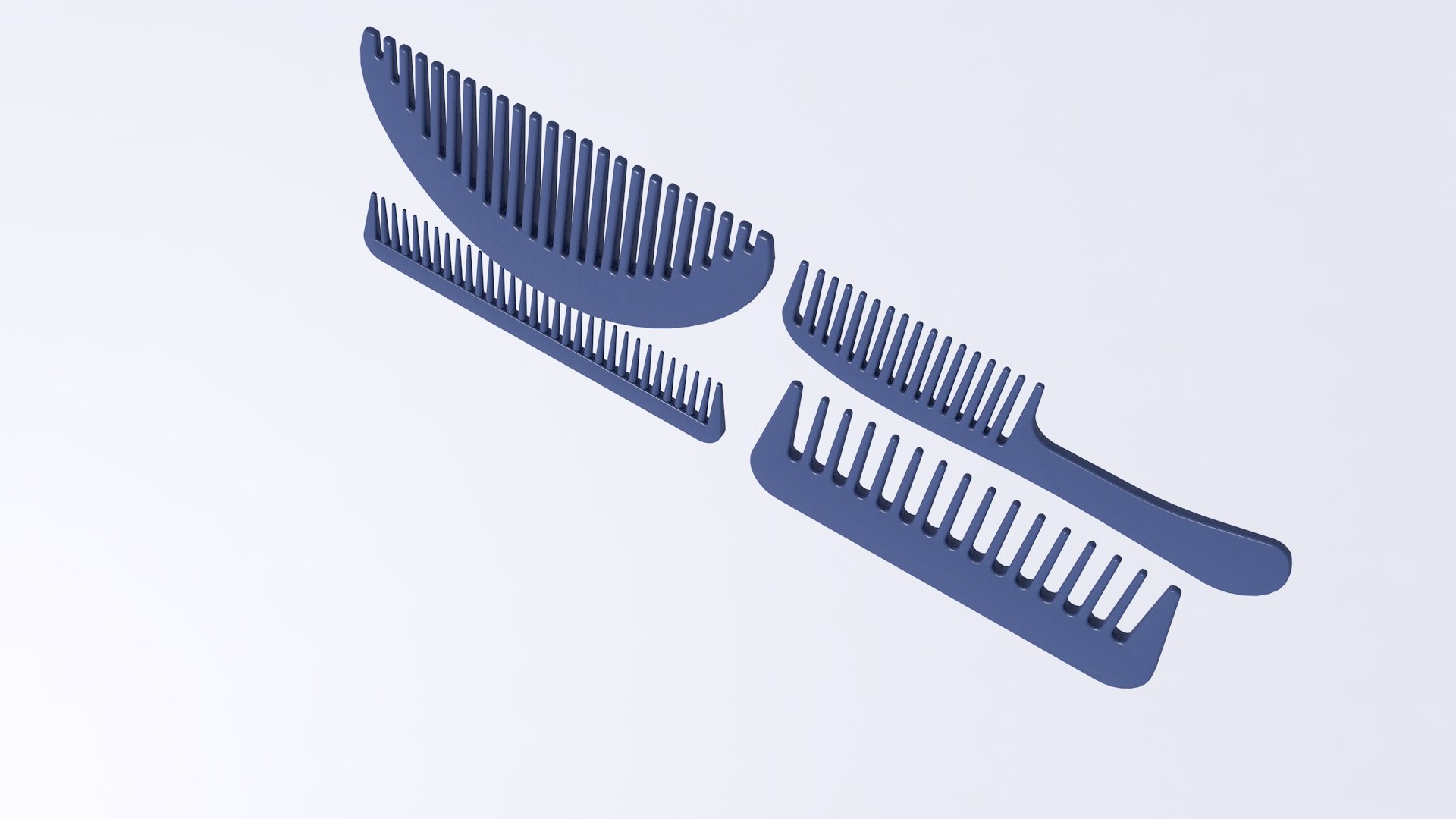 Hair comb plastic collection 3D https://p.turbosquid.com/ts-thumb/rH/ycDtYz/2l/erhtfchfdg/jpg/1657327707/1920x1080/fit_q87/d4df259ee41e3c9752f0220967e106f88fbfb0a7/erhtfchfdg.jpg