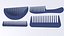 Collezione plastica pettine per capelli