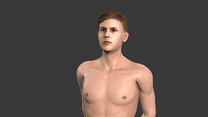character rigged unreal 3D model