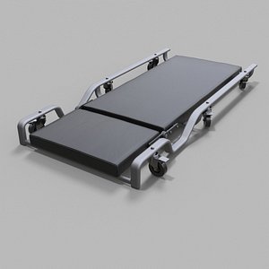 3D 1 Flat-Oval Adjustable Heavy Duty Creeper