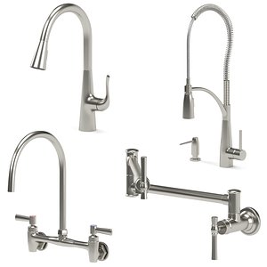 ELKAY kitchen faucets collection 3D model