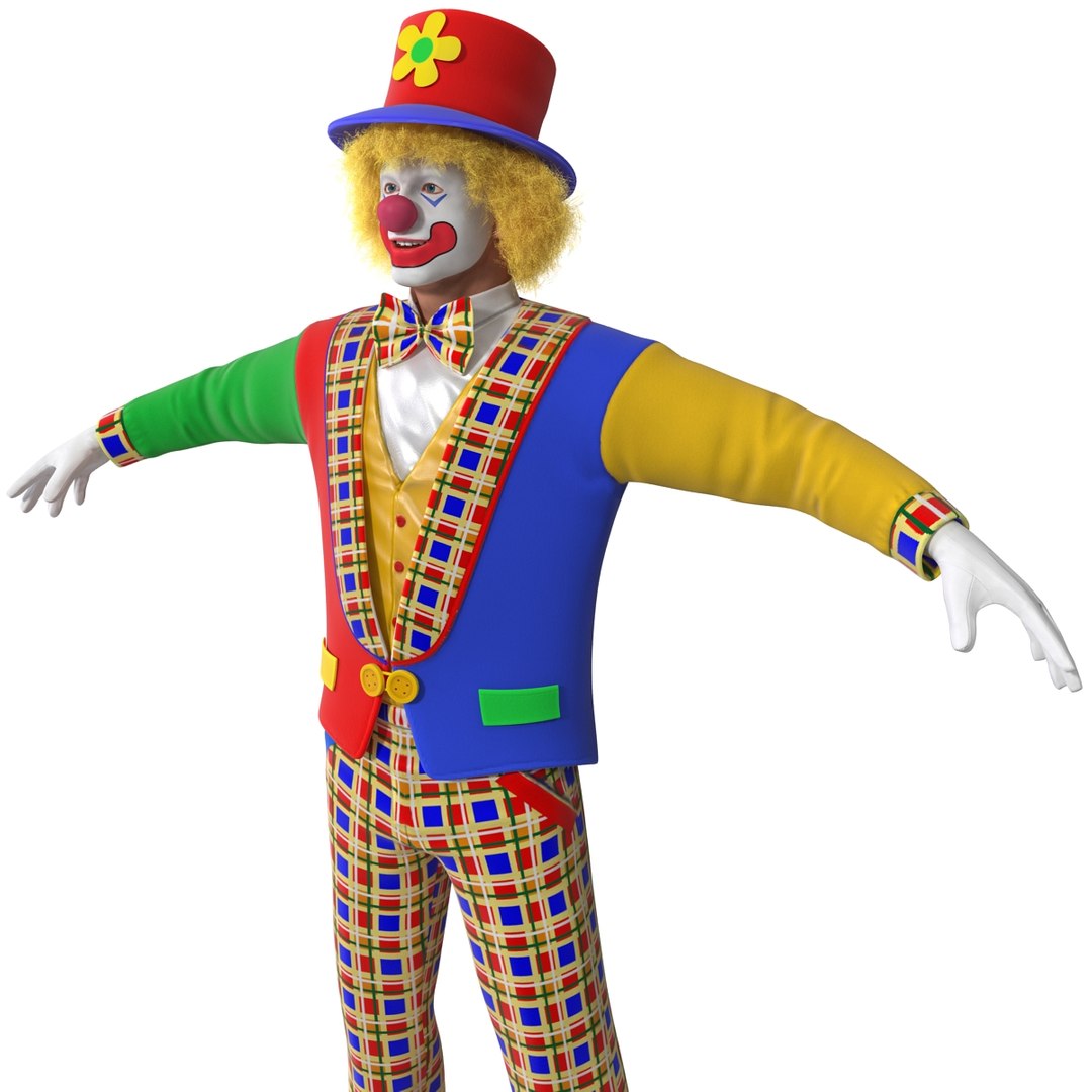 clown 2 version 3d max https://p.turbosquid.com/ts-thumb/rI/1ZIhqa/EpW8QJbg/clown2fur_18/jpg/1396972984/1920x1080/fit_q87/1f1f6e6914d83cc9d15ef4fb89f6bda0f39c587a/clown2fur_18.jpg