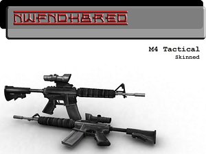 m4 assault 3d model