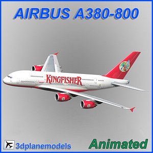 Airbus A380-800 Kingfisher airlines
