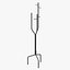 Coat Rack Bedroom Iron 3D model