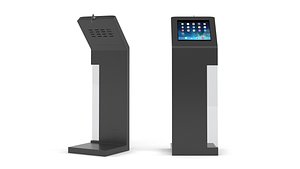 Electronic Kiosk 3D model