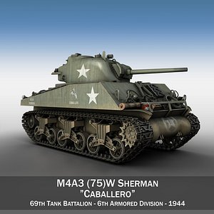 M4A3 75mm - Sherman - Caballero