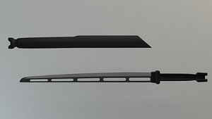 3D MARVEL Hawkeye Ronin Sword