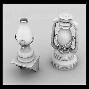 lantern 3d model