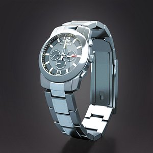3D police watch model