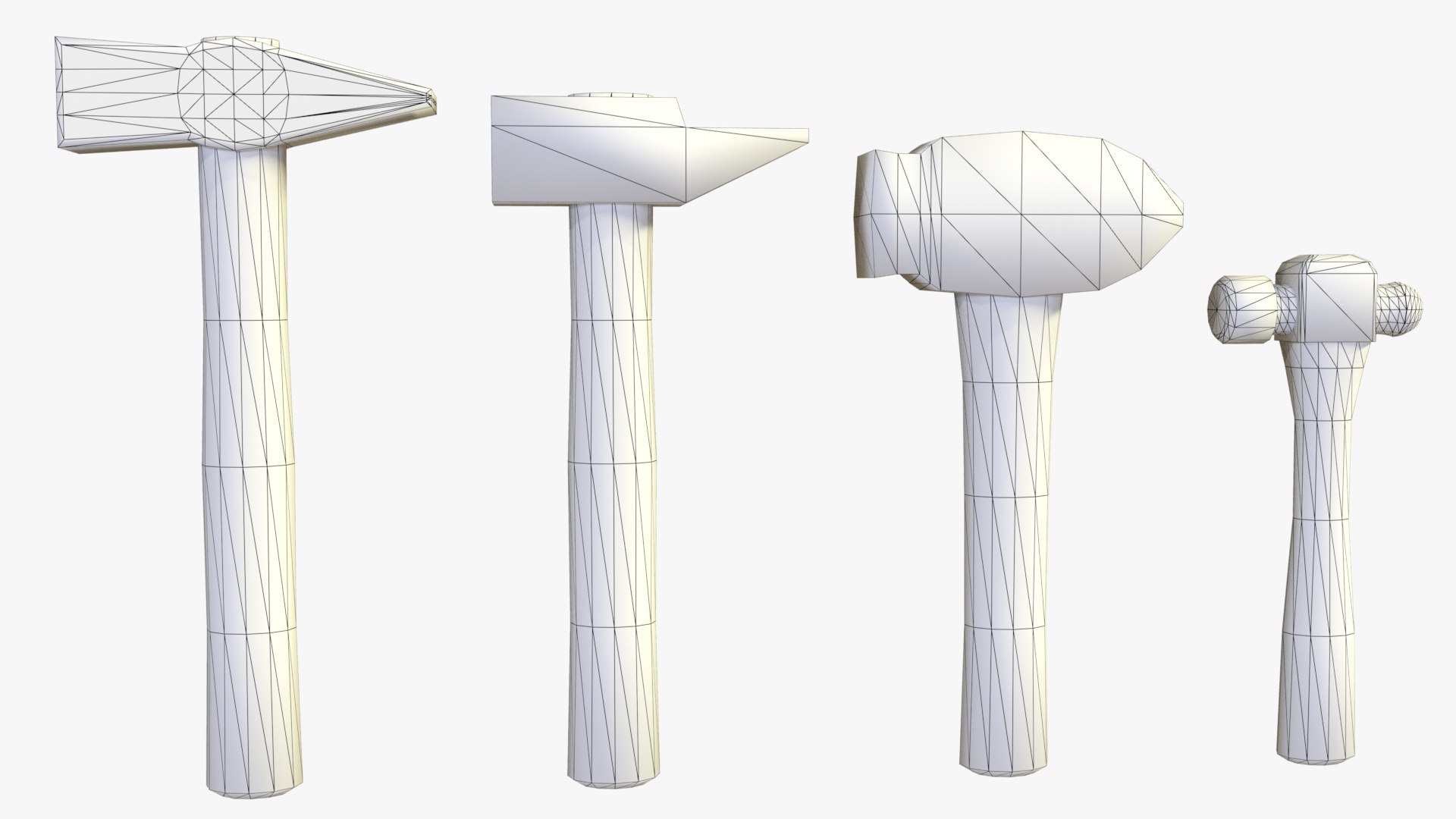 Hammers Collection 3D Model - TurboSquid 1865478