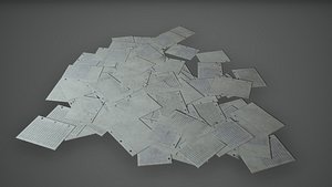 3D Paper Pile