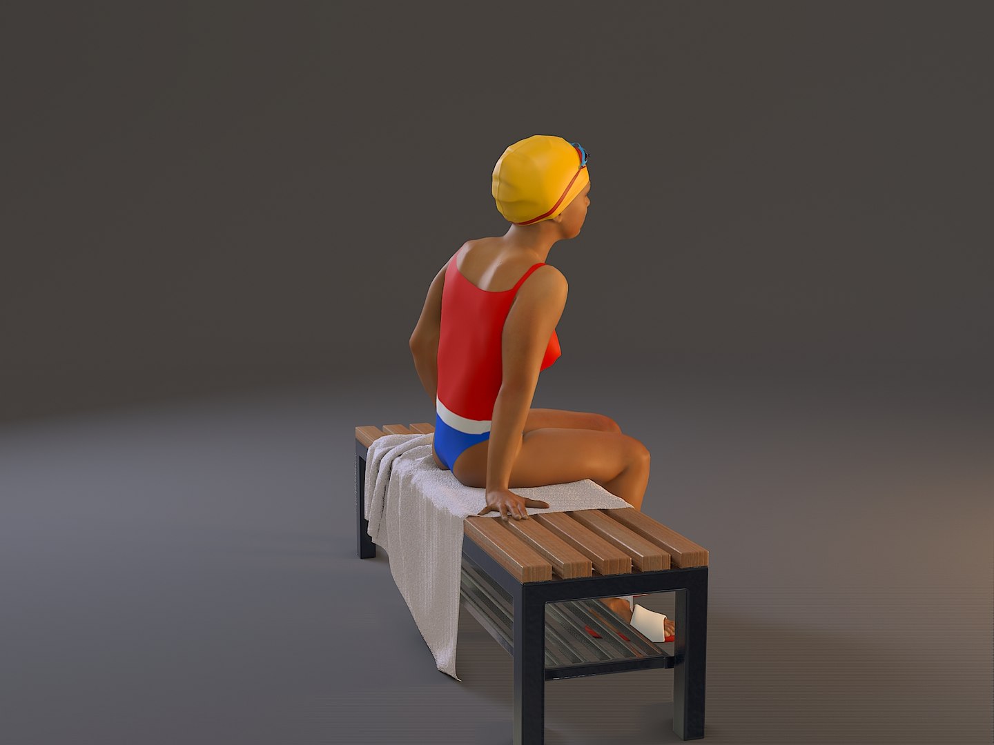 Female Swwimmingpool Bcc 2130 3D Model - TurboSquid 1475316