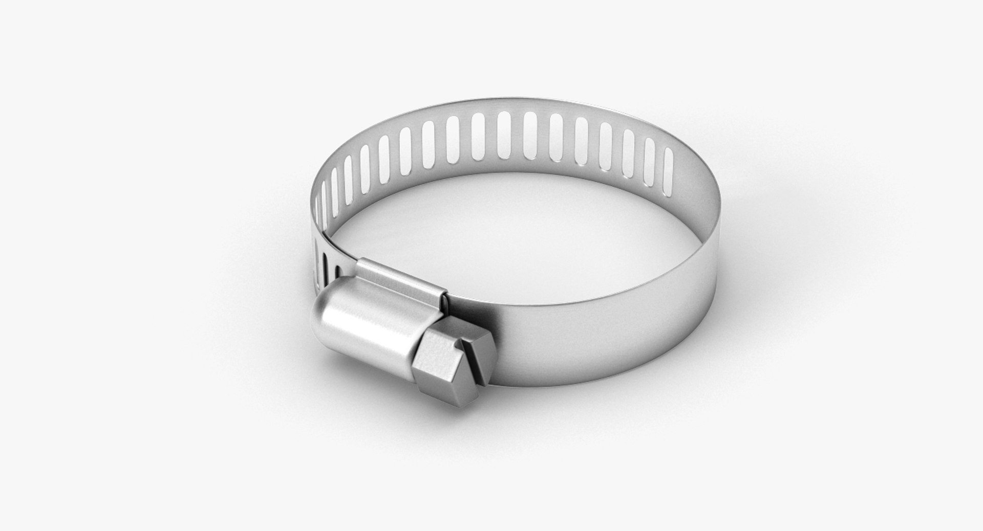 3D collar clamp TurboSquid 1164445