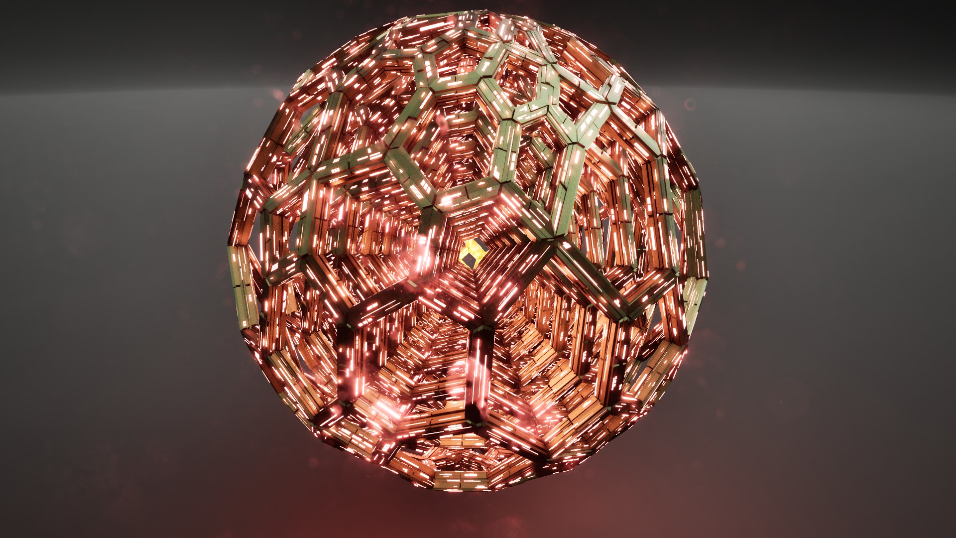 Animated Voronoi Sphere Model - TurboSquid 2416946