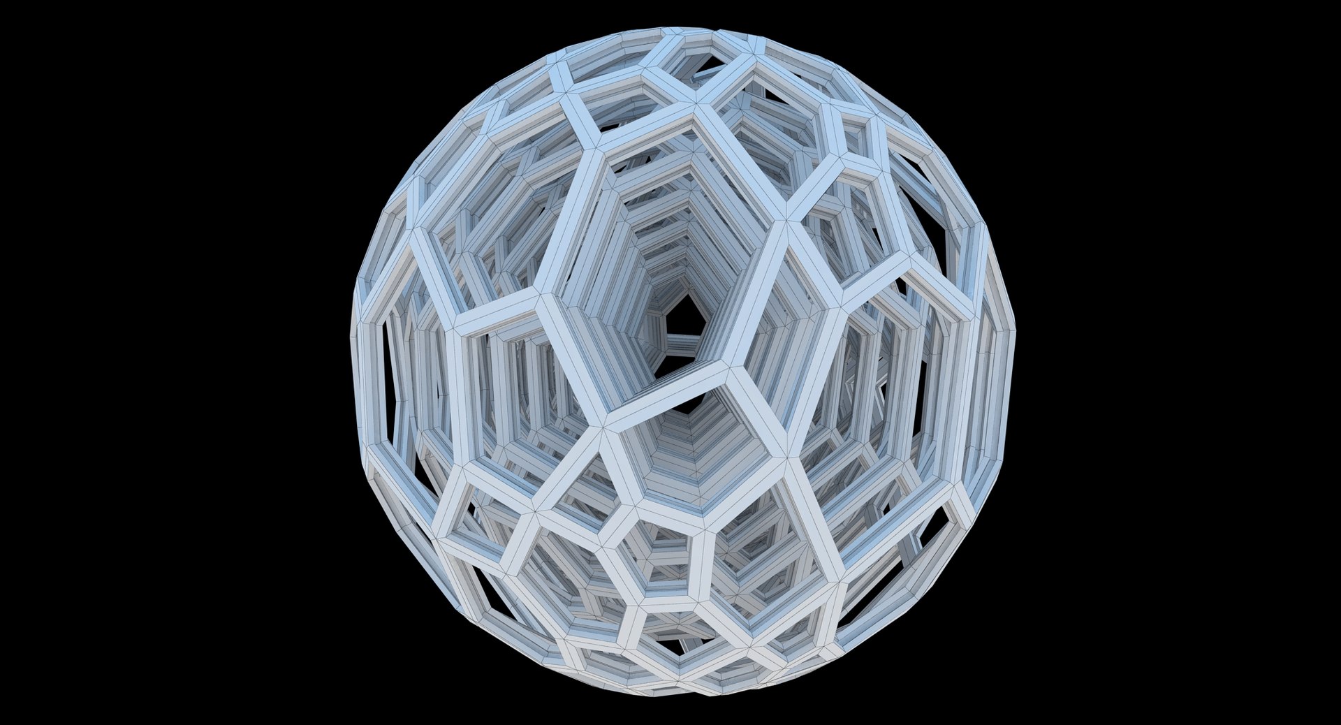 Animated Voronoi Sphere Model - TurboSquid 2416946